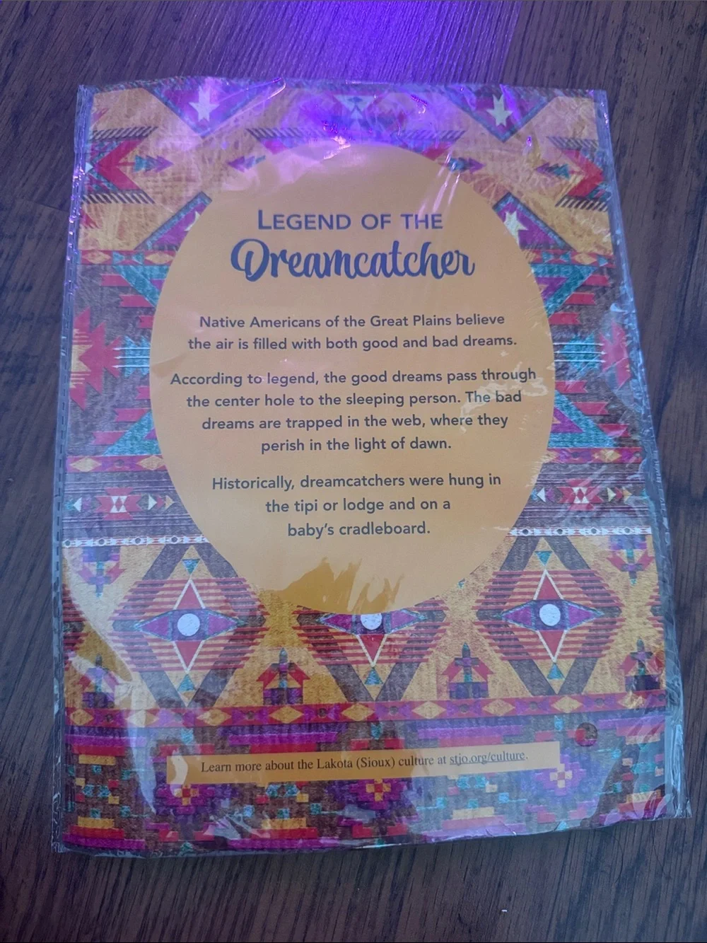 Kids Feather Dreamcatcher Wall Hanging - Brown C1.RBk.M